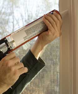 Virginia Green Handyman: Window Caulking
